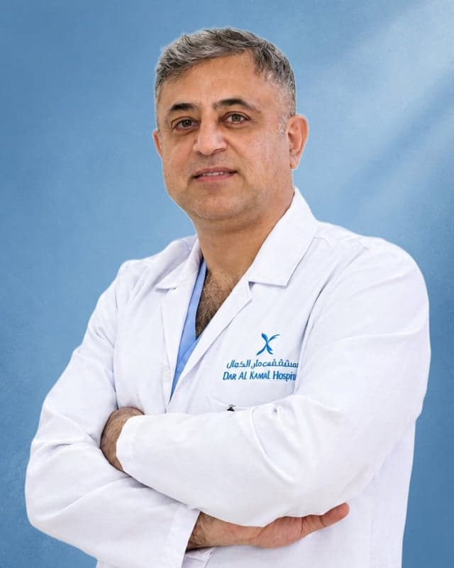 Dr. Saber Aminzadeh, Specialist Anesthesiologist at Dar Al Kamal Hospital