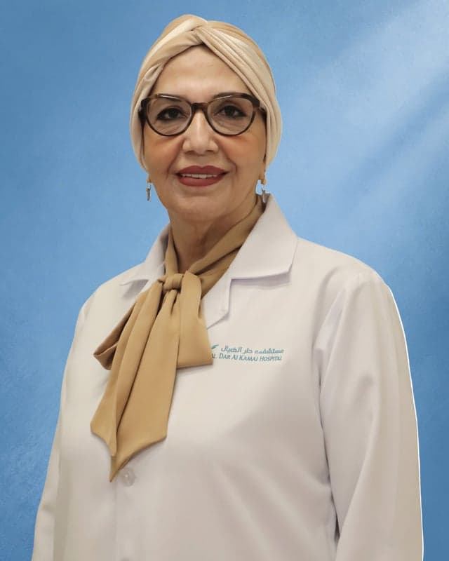 Dr. Sanaa Hasan Oleiwi Al Abbasi, Consultant Obstetrics/Gynaecology at Dar Al Kamal Hospital